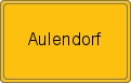 Ortsschild von Aulendorf