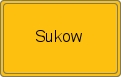 Ortsschild von Sukow