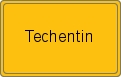 Ortsschild von Techentin