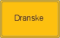 Ortsschild von Dranske