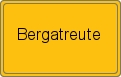 Ortsschild von Bergatreute