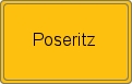 Ortsschild von Poseritz