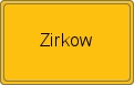 Ortsschild von Zirkow