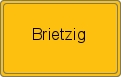 Ortsschild von Brietzig