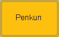 Ortsschild von Penkun