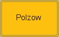Ortsschild von Polzow
