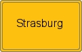 Ortsschild von Strasburg