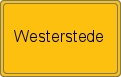 Ortsschild von Westerstede