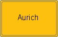 Ortsschild von Aurich
