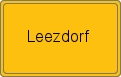 Ortsschild von Leezdorf