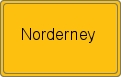 Ortsschild von Norderney