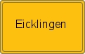 Ortsschild von Eicklingen