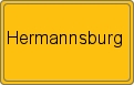 Ortsschild von Hermannsburg