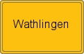 Ortsschild von Wathlingen