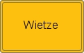 Ortsschild von Wietze