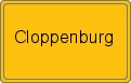 Ortsschild von Cloppenburg