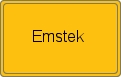 Ortsschild von Emstek