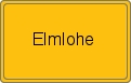 Ortsschild von Elmlohe