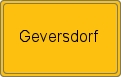Ortsschild von Geversdorf