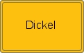 Ortsschild von Dickel