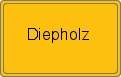 Ortsschild von Diepholz