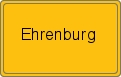 Ortsschild von Ehrenburg