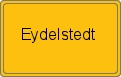 Ortsschild von Eydelstedt