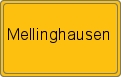 Ortsschild von Mellinghausen