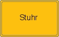 Ortsschild von Stuhr