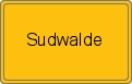 Ortsschild von Sudwalde