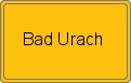 Ortsschild von Bad Urach