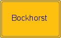 Ortsschild von Bockhorst