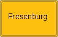 Ortsschild von Fresenburg