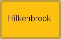 Ortsschild von Hilkenbrook