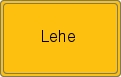 Ortsschild von Lehe