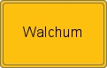 Ortsschild von Walchum