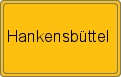 Ortsschild von Hankensbüttel