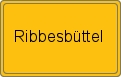 Ortsschild von Ribbesbüttel