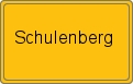 Ortsschild von Schulenberg