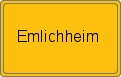 Ortsschild von Emlichheim