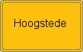 Ortsschild von Hoogstede