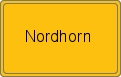 Ortsschild von Nordhorn