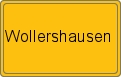 Ortsschild von Wollershausen