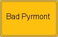 Ortsschild von Bad Pyrmont