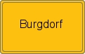 Ortsschild von Burgdorf