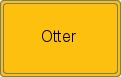 Ortsschild von Otter