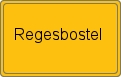 Ortsschild von Regesbostel