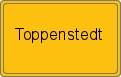 Ortsschild von Toppenstedt