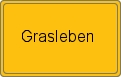 Ortsschild von Grasleben