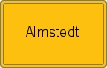 Ortsschild von Almstedt